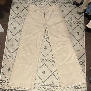 Women's Cream Jeans